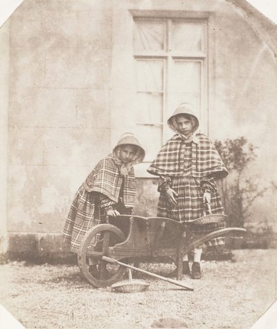 Elinor et Lucy Llewelyn, 1853-56 - John Dillwyn Llewelyn