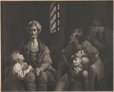 Le comte Ugolino della Gherardesca et ses fils en prison - John Dixon