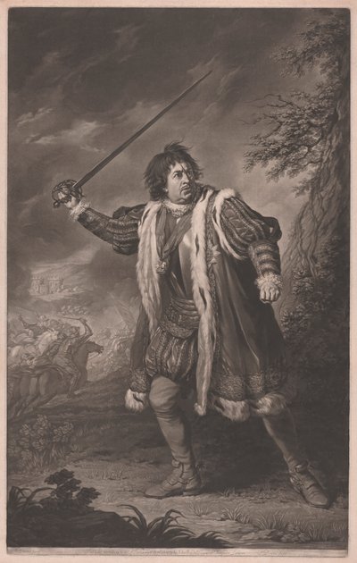 David Garrick en Richard III - John Dixon