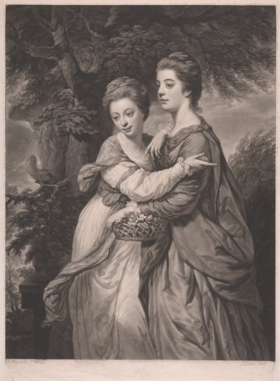 Mlle Emma et Mlle Elizabeth Crewe - John Dixon