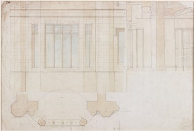 Conception pour une fenêtre à Holme Eden - John Dobson