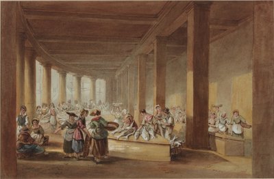 Le vieux marché aux poissons, Sandhill, Newcastle upon Tyne - John Dobson