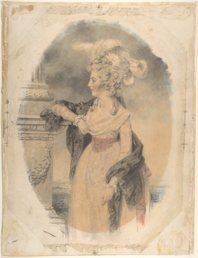 Elizabeth Ford, plus tard Lady Colville de Culross, 1785 - John Downman