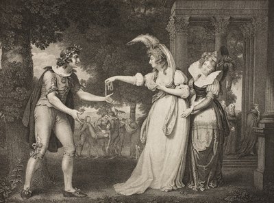 Pelouse devant le palais du duc, Acte I, Scène II, de 