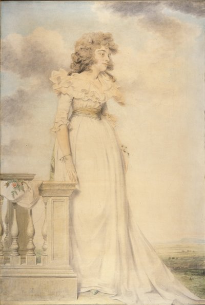 Portrait de Georgiana, duchesse de Devonshire - John Downman