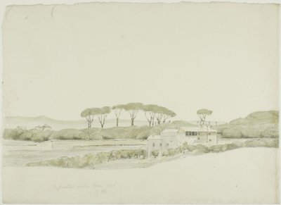 Villa Médicis de Raffaelle, Rome - John Downman