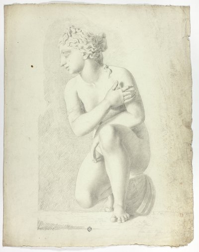 Statue de Vénus Accroupie - John Downman