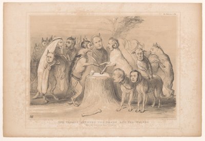 Le pacte entre les loups et les moutons (Les Loups et les Brebis de Granville) - John Doyle
