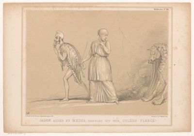 Caricature de Richard Cobden en Jason - John Doyle