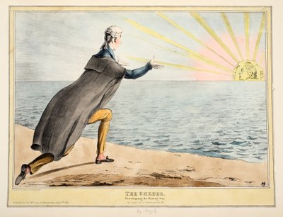 Le Gheber : Adorant le soleil levant, 1830 - John Doyle