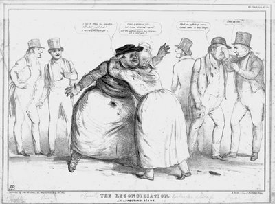 La Réconciliation. Une scène émouvante, 1834 - John Doyle
