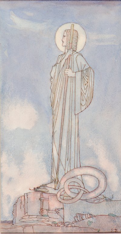 Saint Georges et le dragon - John Duncan