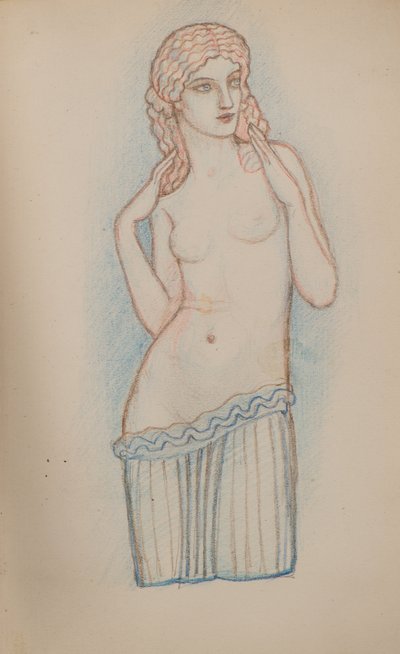Sans titre [Figure féminine] - John Duncan