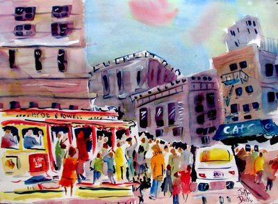 Le tramway animé de San Francisco - John Dunn