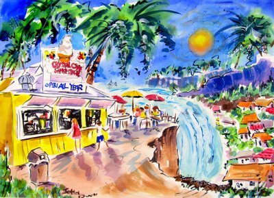 Une petite gourmandise en bord de mer - John Dunn