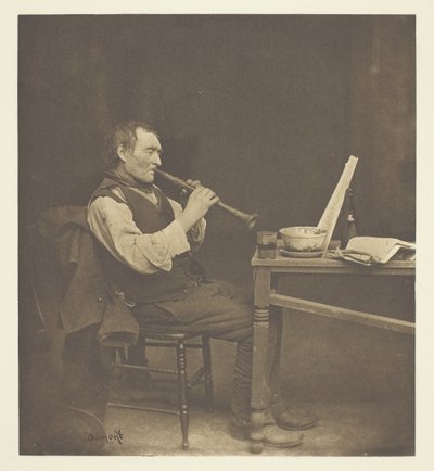 Clarinettiste, vers 1897 - John E. Dumont