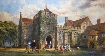 Manoir de Dartington, Devon - John Edmund Buckley