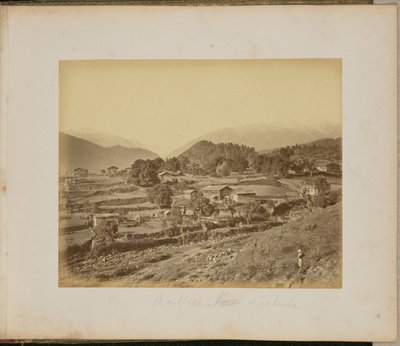 Un village au Cachemire - John Edward Saché