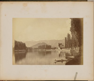 Le palais des Maharajahs [sic]. Srinaggar - John Edward Saché