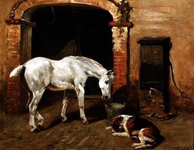 Gris Buvant dans un Seau - John Emms
