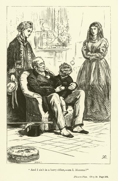 Illustration pour Phineas Finn par Anthony Trollope - John Everett (after) Millais