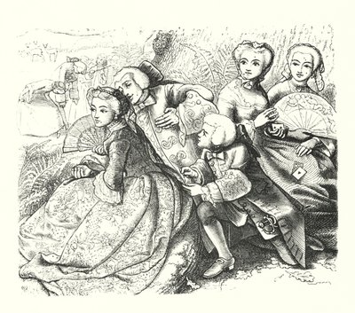 Le chêne parlant - John Everett (after) Millais