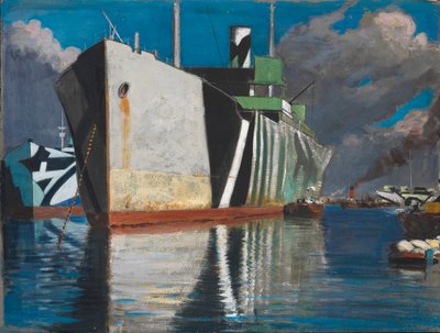 Déchargement de la farine - John Everett