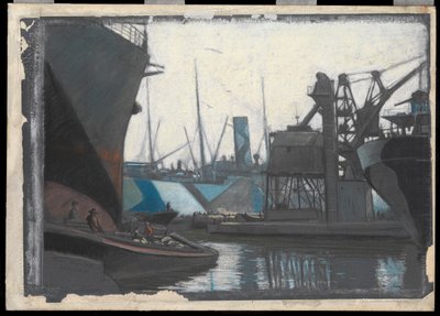 Déchargement de grain - John Everett