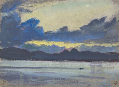 Paysage marin, Guadeloupe, fin du 19e siècle - milieu du 20e siècle - John Everett