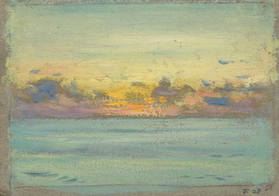 Paysage marin, fin 19e siècle - milieu 20e siècle - John Everett