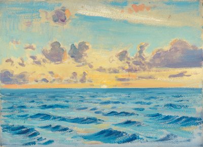 Paysage marin, fin du 19e siècle - milieu du 20e siècle - John Everett