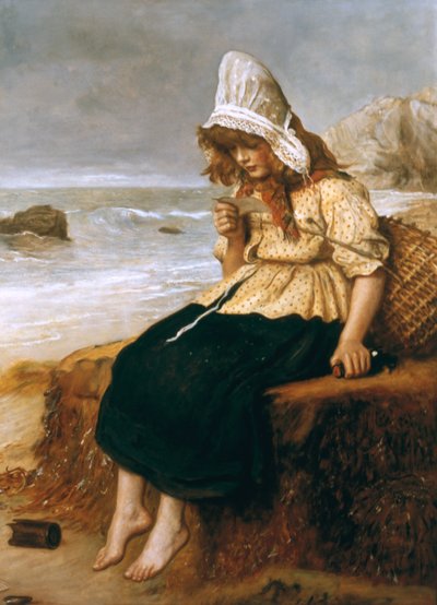 Un message de la mer - John Everett Millais