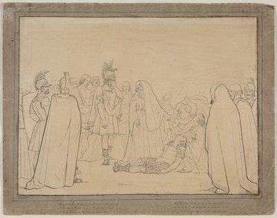 Énée montrant le corps de Pallas de "L