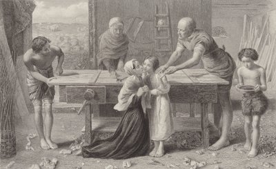 Le Christ dans la maison de ses parents - John Everett Millais
