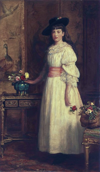 Gertrude Vanderbilt Whitney par John Everett Millais (1829-1896) - John Everett Millais