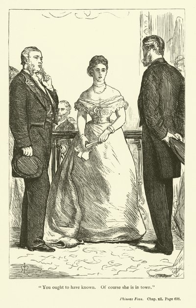 Illustration pour Phineas Finn par Anthony Trollope - John Everett Millais