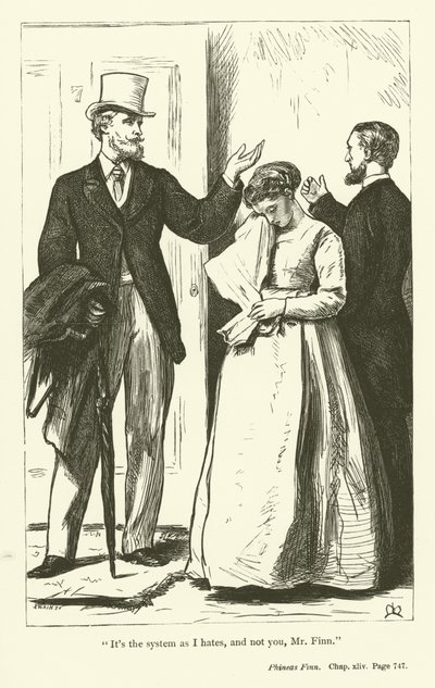 Illustration pour Phineas Finn par Anthony Trollope - John Everett Millais