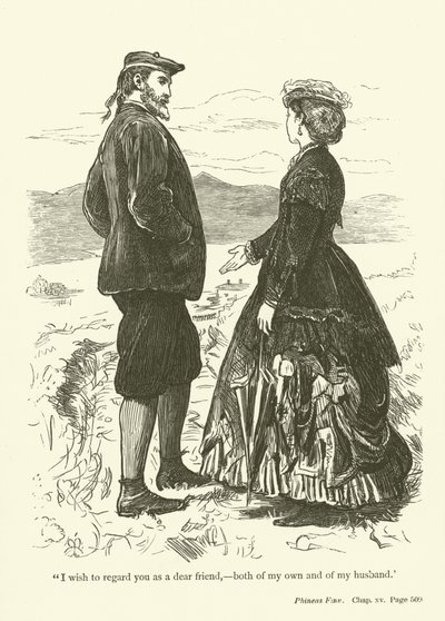Illustration pour Phineas Finn par Anthony Trollope - John Everett Millais