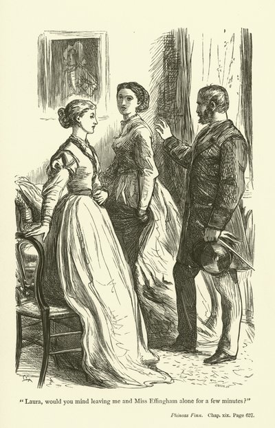 Illustration pour Phineas Finn par Anthony Trollope - John Everett Millais