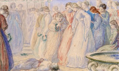 Iphis et Anaxarète - John Everett Millais