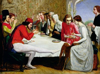 Lorenzo et Isabella, 1849 - John Everett Millais