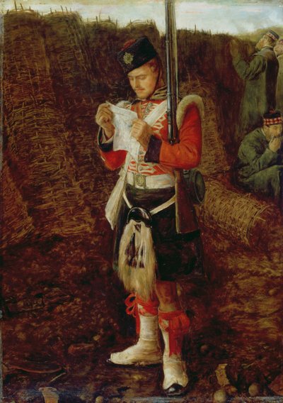Nouvelles de la maison, 1856-57 - John Everett Millais