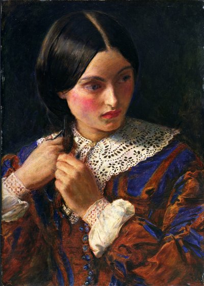 Seulement une mèche de cheveux - John Everett Millais