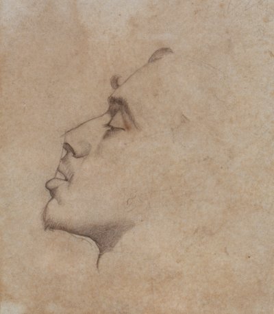 Portrait de Dante Gabriel Rossetti - John Everett Millais