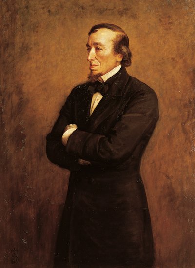 Portrait de Benjamin Disraeli, Ier comte de Beaconsfield - John Everett Millais