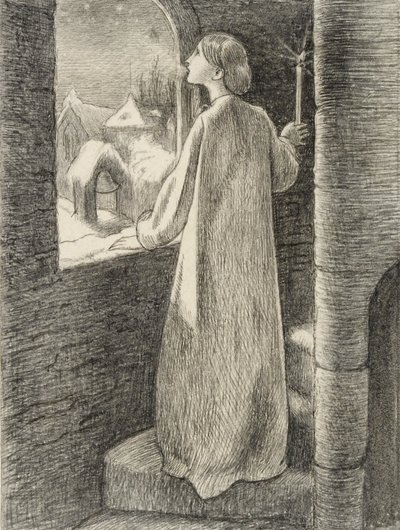 La veille de Sainte Agnès - John Everett Millais