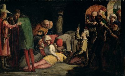 La mort de Roméo et Juliette, c.1848 - John Everett Millais