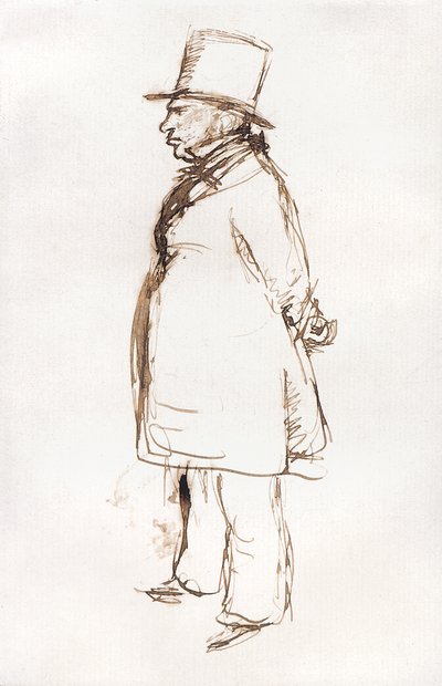 Turner le jour du vernissage à la Royal Academy - John Everett Millais