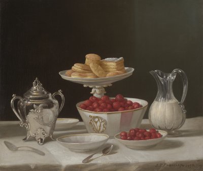 Nature morte de dessert - John F. Francis
