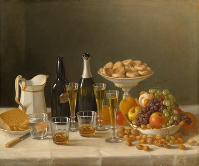Vin, fromage et fruits - John F. Francis